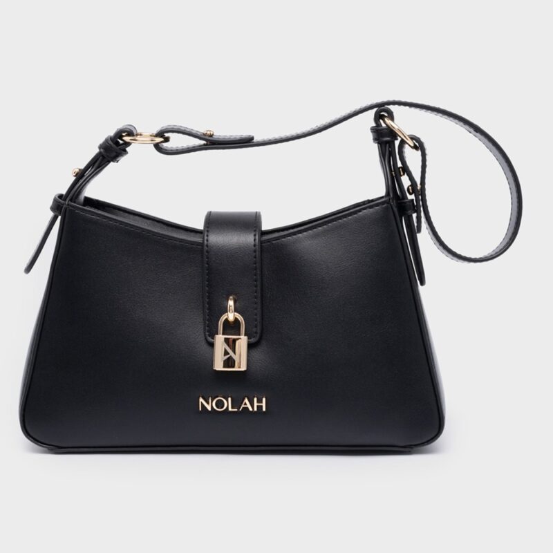 Τσάντα Ώμου Nolah Esme-Black/Gold