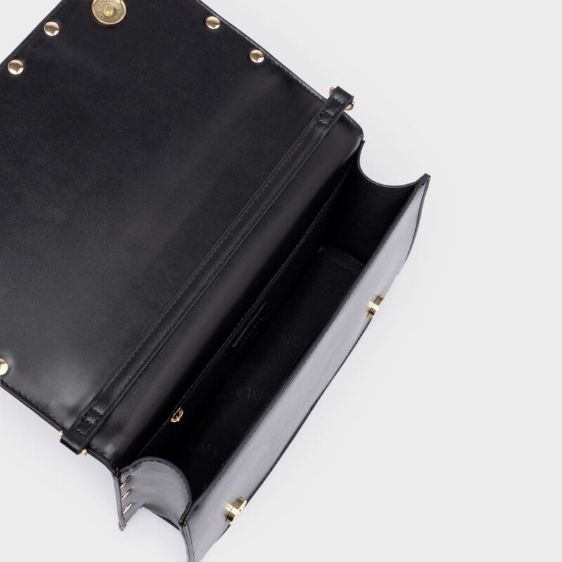 Τσάντα Ώμου Nolah Dash-Black/Gold - Image 2