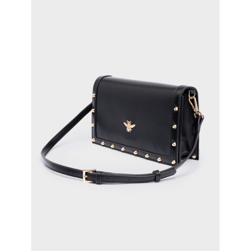 Τσάντα Ώμου Nolah Dash-Black/Gold - Image 3