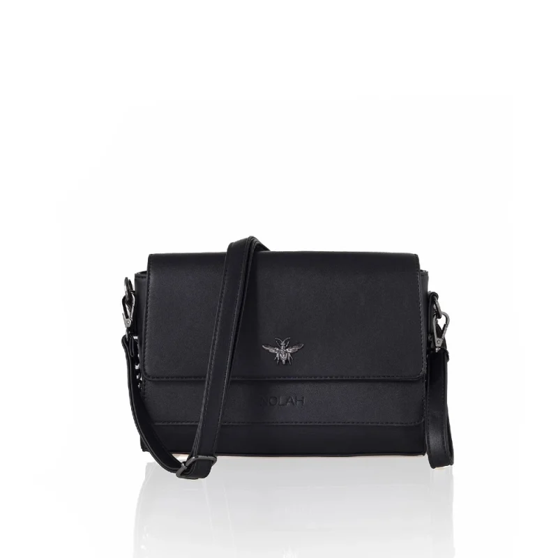Τσάντα Ώμου Nolah Eva-Black - Image 2