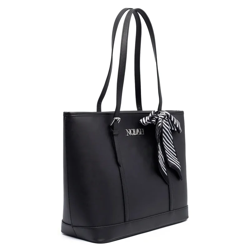 Τσάντα Ώμου Nolah Ella-Black/Silver - Image 2