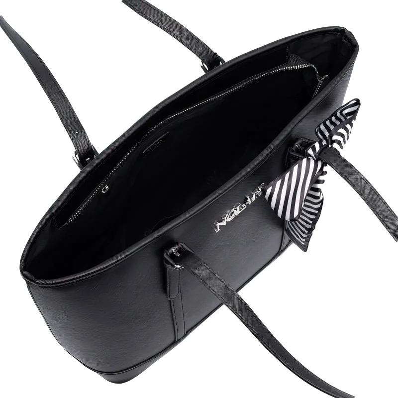 Τσάντα Ώμου Nolah Ella-Black/Silver - Image 3