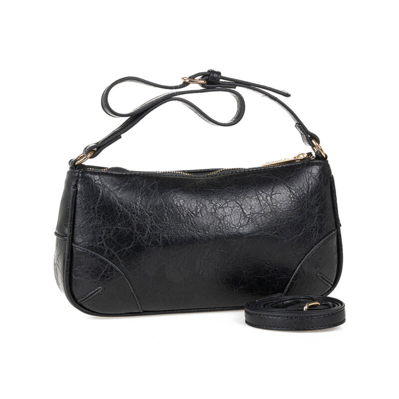 Τσάντα Χιαστί Verde 16-7609-Black - Image 3