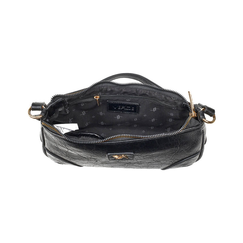 Τσάντα Χιαστί Verde 16-7609-Black - Image 4