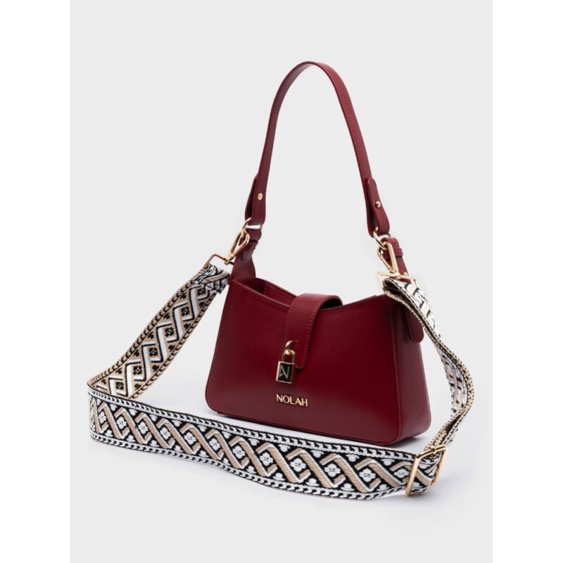 Τσάντα Ώμου Nolah Esme-Burgundy - Image 3