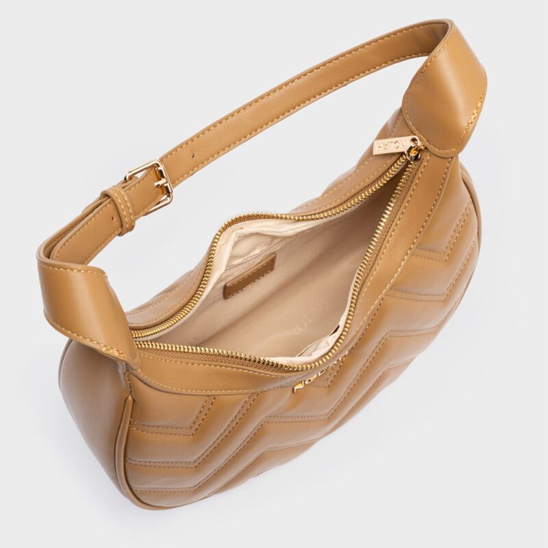 Τσάντα Ώμου Nolah Orlando-Beige - Image 3