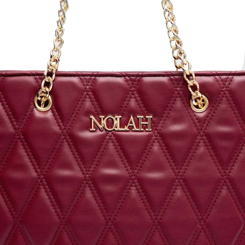 Τσάντα Ώμου Nolah Helen-Burgundy - Image 4