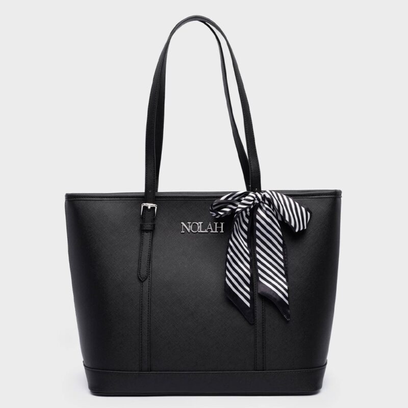 Τσάντα Ώμου Nolah Ella-Black/Silver
