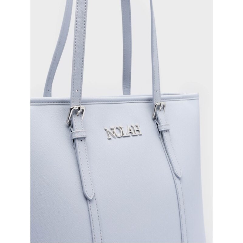 Τσάντα Ώμου Nolah Ella-Light Blue Silver - Image 4