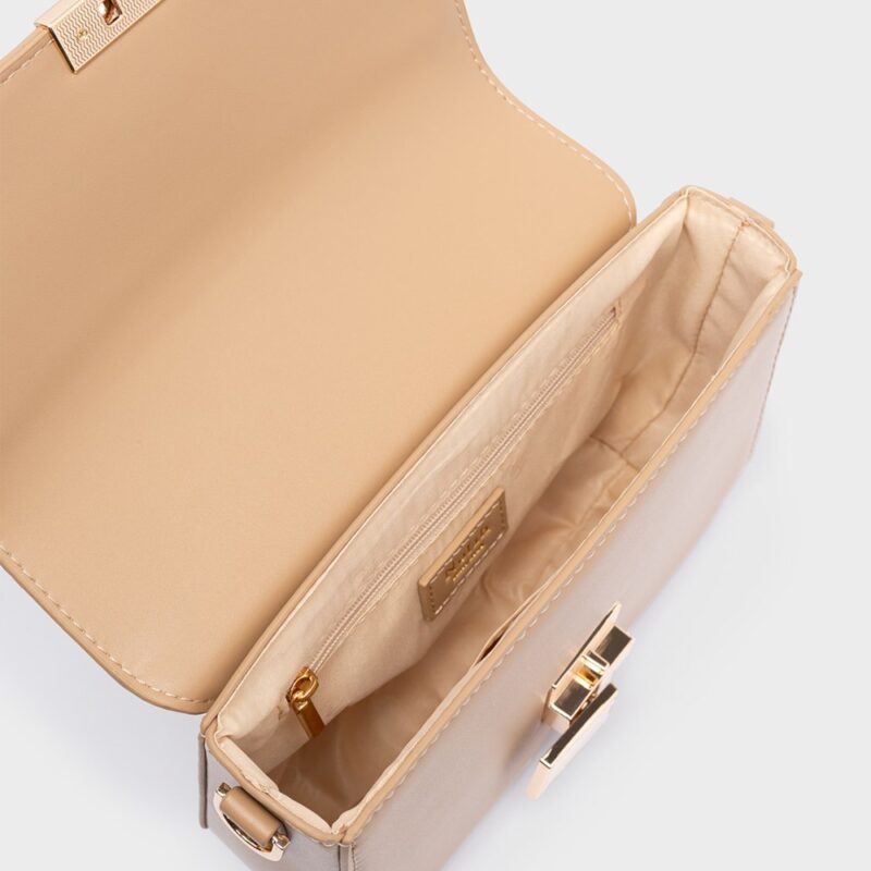 Τσάντα Χιαστί Nolah Melon-Beige - Image 2
