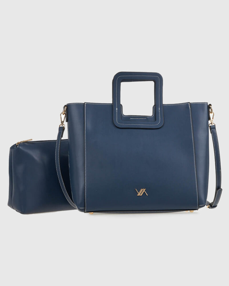 Τσάντα Χειρός Verde 16-7935-Blue - Image 3