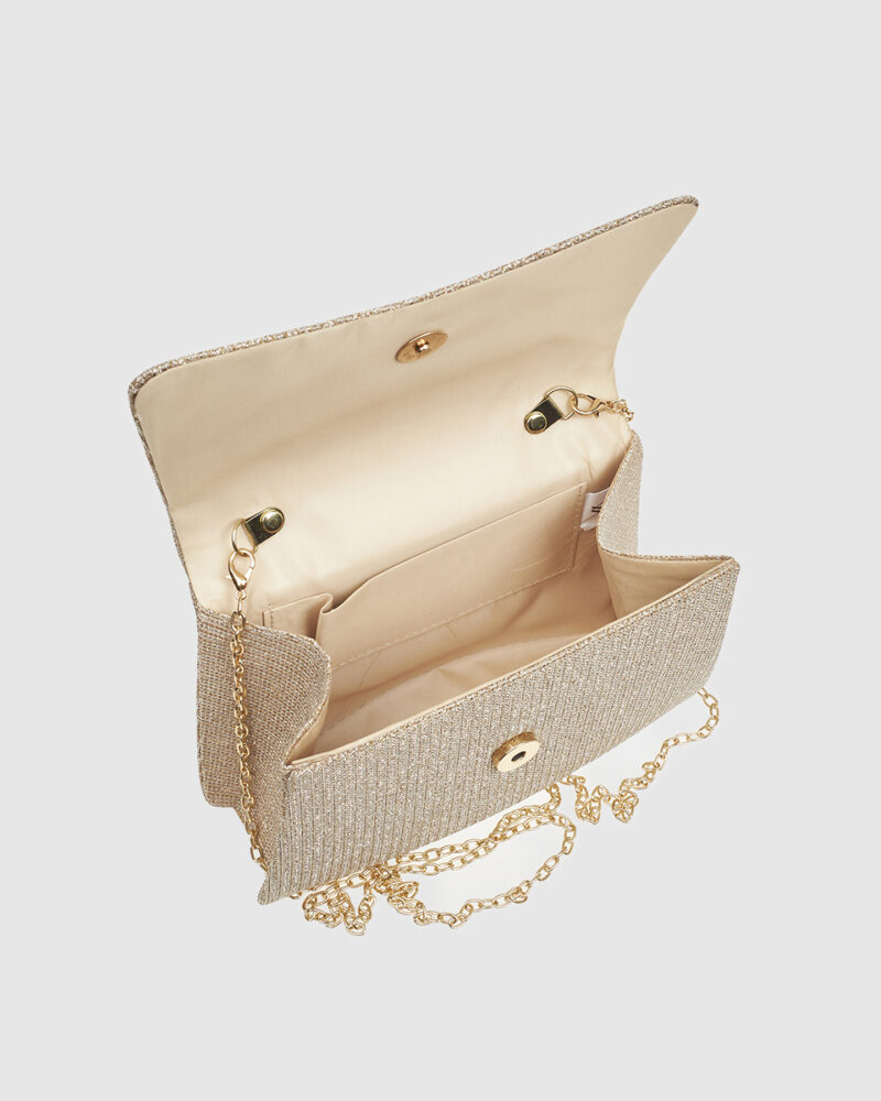 Τσαντάκι Βραδινό Verde 01-1980-Gold - Image 3