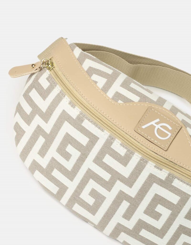 Τσάντα Μέσης Ari Gorgio 78776-Beige - Image 2