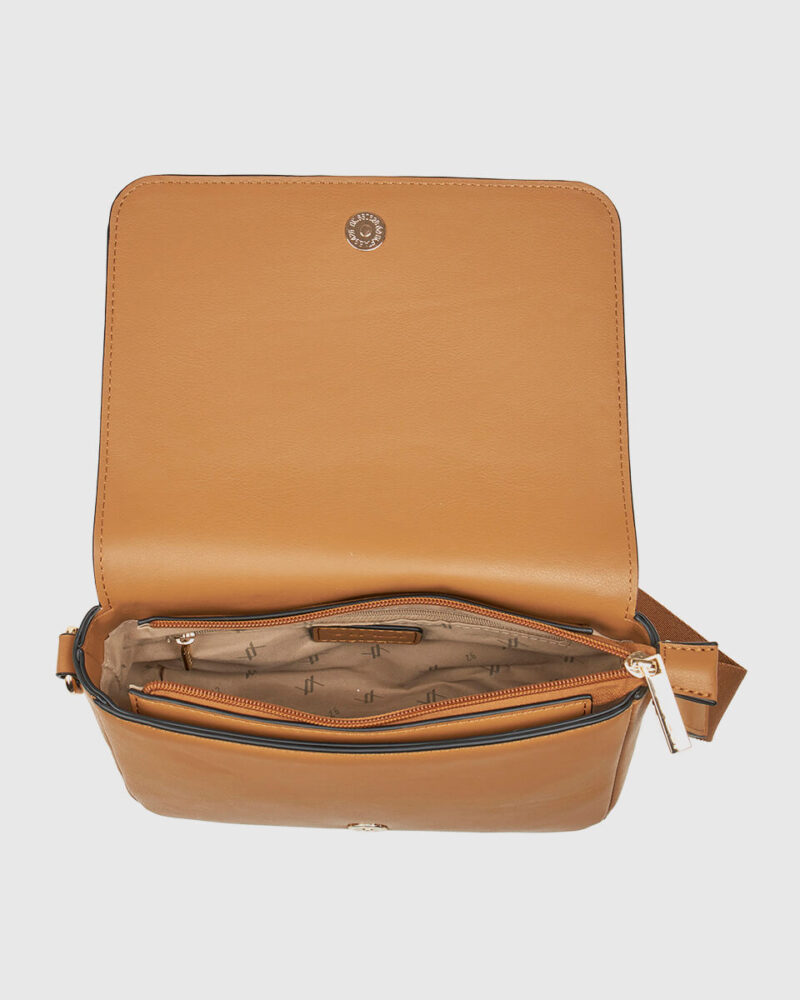 Τσάντα Χιαστί Verde 16-8018-Beige - Image 4