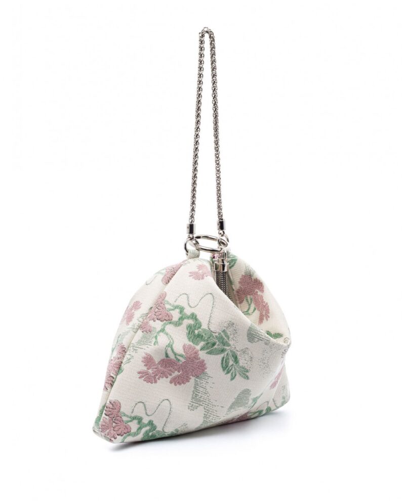 Τσάντα Χειρός Veta Solene 6118-35-Ivory/Floral - Image 2
