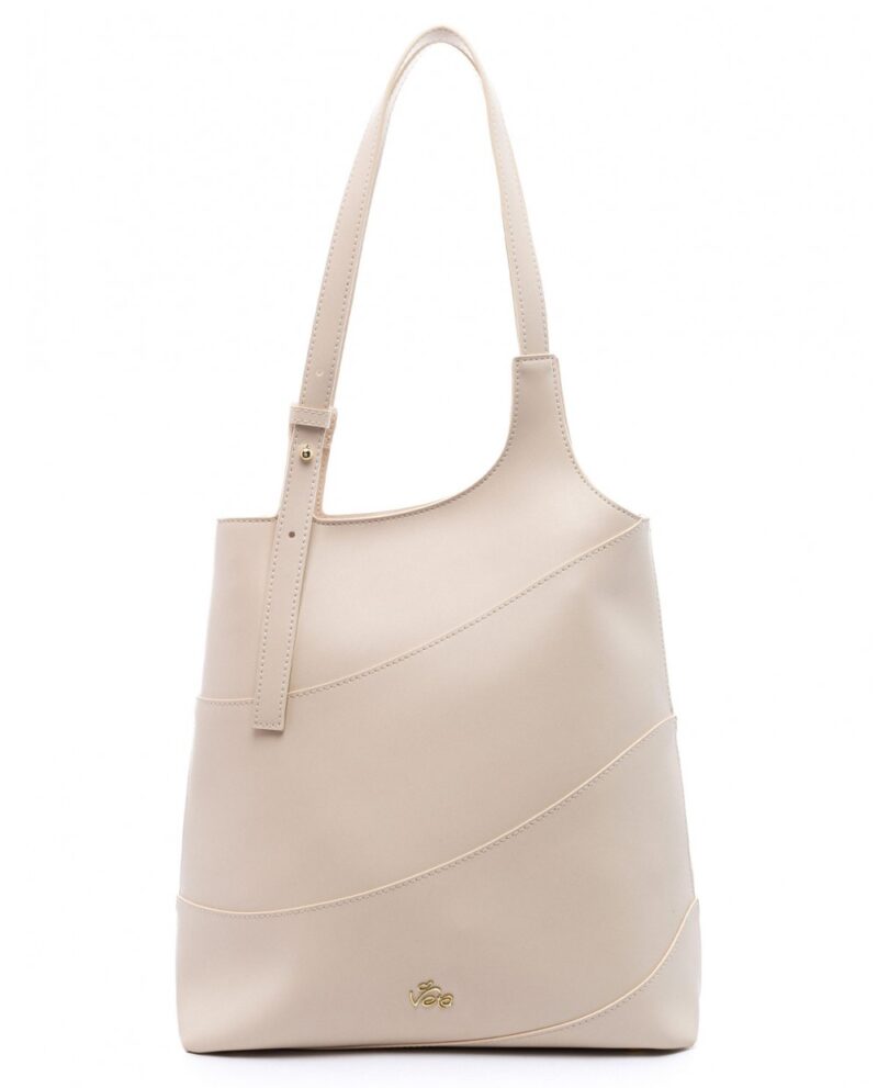 Τσάντα Ώμου Veta Boston 6144-3-Ivory