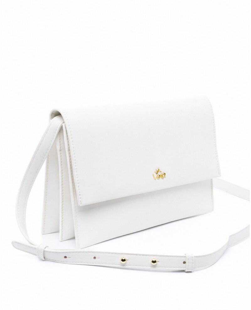 Τσάντα Χιαστί Veta Kate 6145-2-White - Image 2