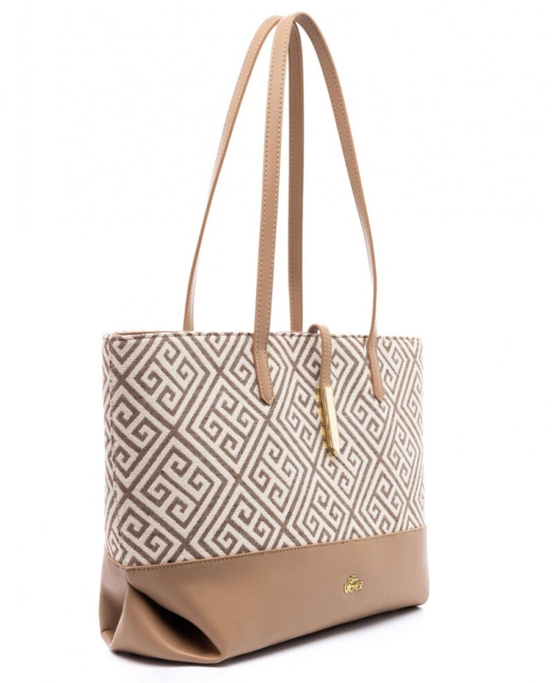 Τσάντα Ώμου Veta 6148-4-Ivory/Beige - Image 2