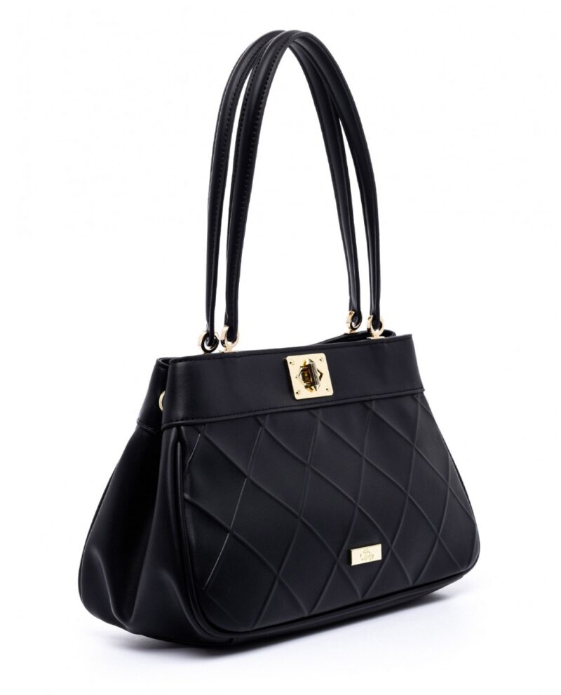 Τσάντα Ώμου Veta Vicenta 6155-1-Black - Image 2