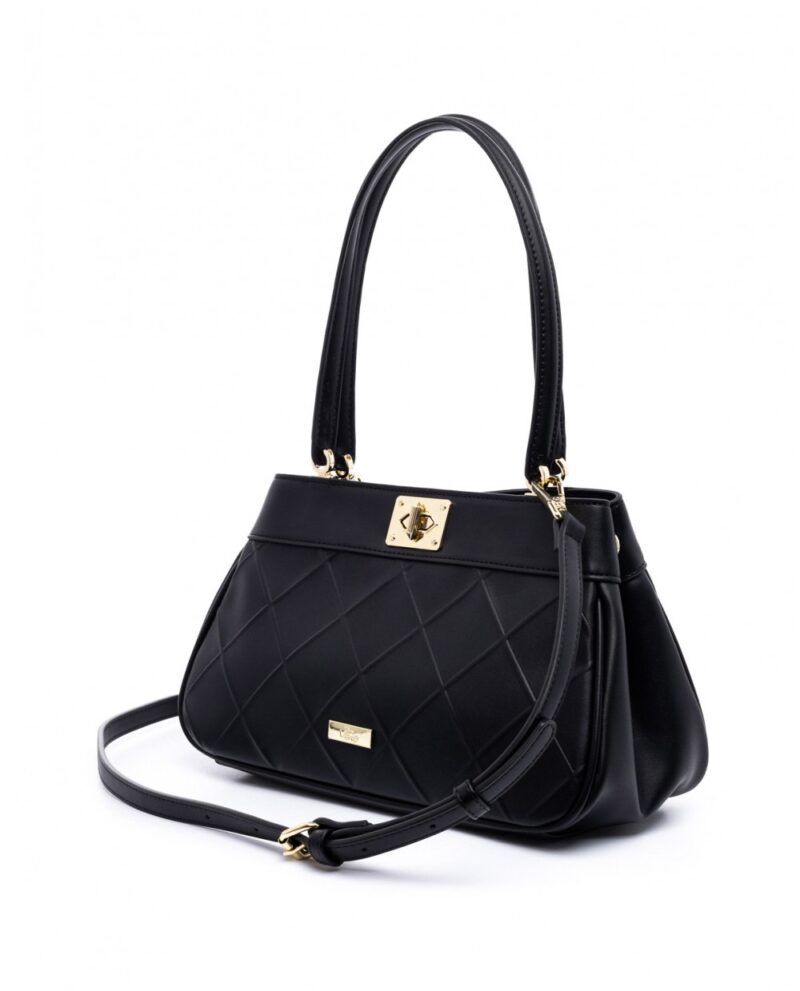 Τσάντα Ώμου Veta Vicenta 6155-1-Black - Image 3
