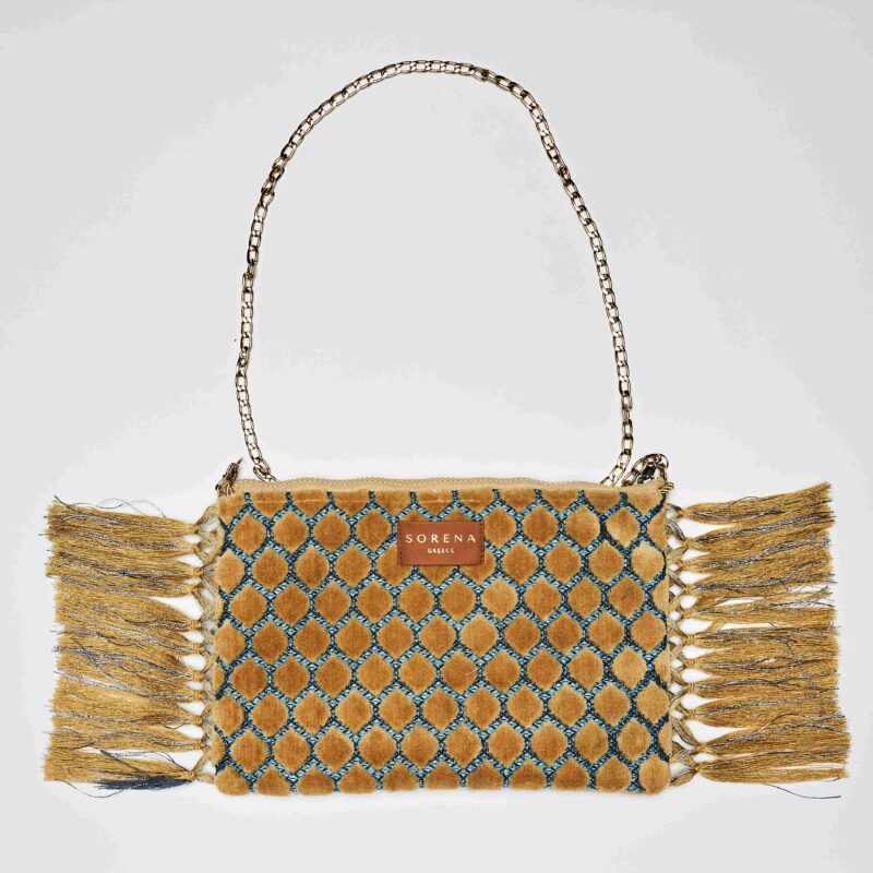 Φάκελος Sorena Athena Tassel-Yellow - Image 2
