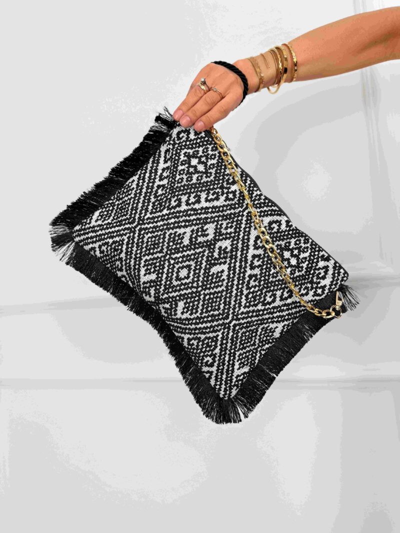 Φάκελος Sorena Juicy Roxani-Black/White - Image 2