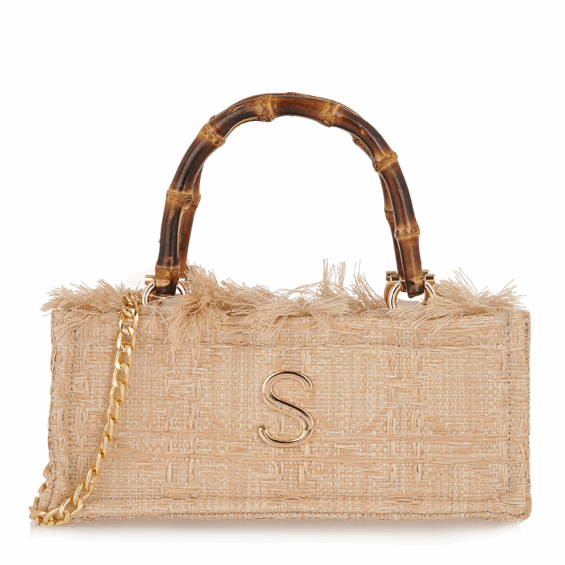 Τσάντα Χειρός Sorena Aelia Mini-Beige