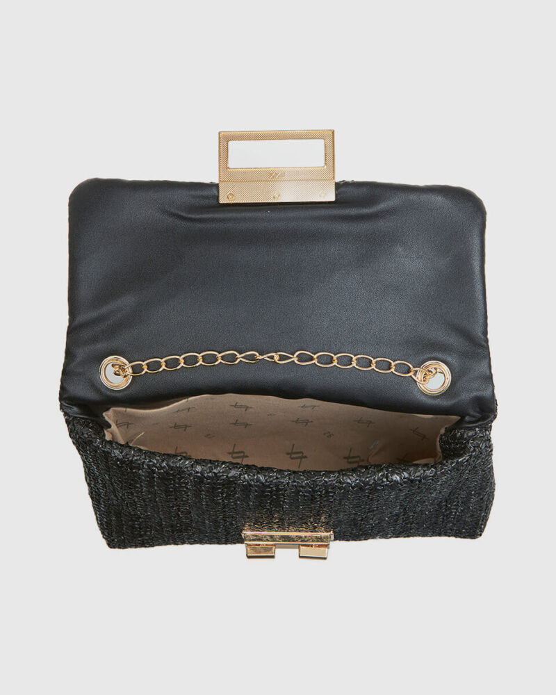 Τσαντάκι Βραδινό Verde 01-1972-Black - Image 4