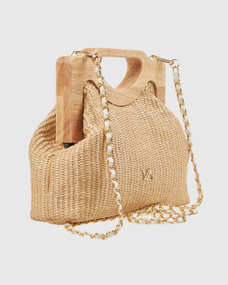 Τσαντάκι Βραδινό Verde 01-1974-Beige - Image 2