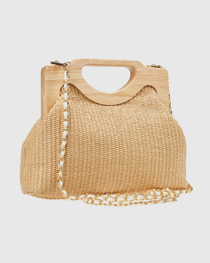 Τσαντάκι Βραδινό Verde 01-1974-Beige - Image 3