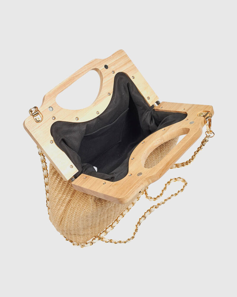 Τσαντάκι Βραδινό Verde 01-1974-Beige - Image 4