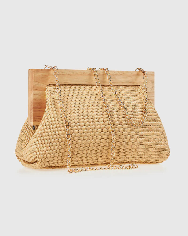 Τσαντάκι Βραδινό Verde 01-1995-Beige - Image 2