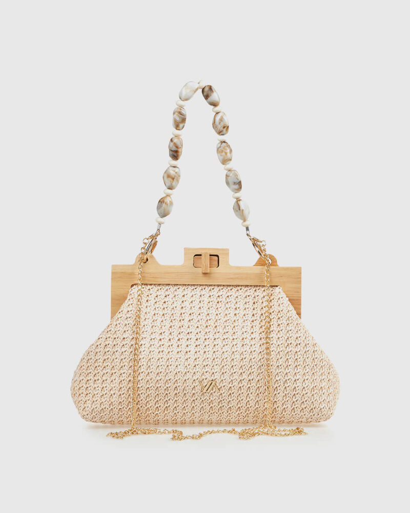 Τσαντάκι Βραδινό Verde 01-2008-Beige