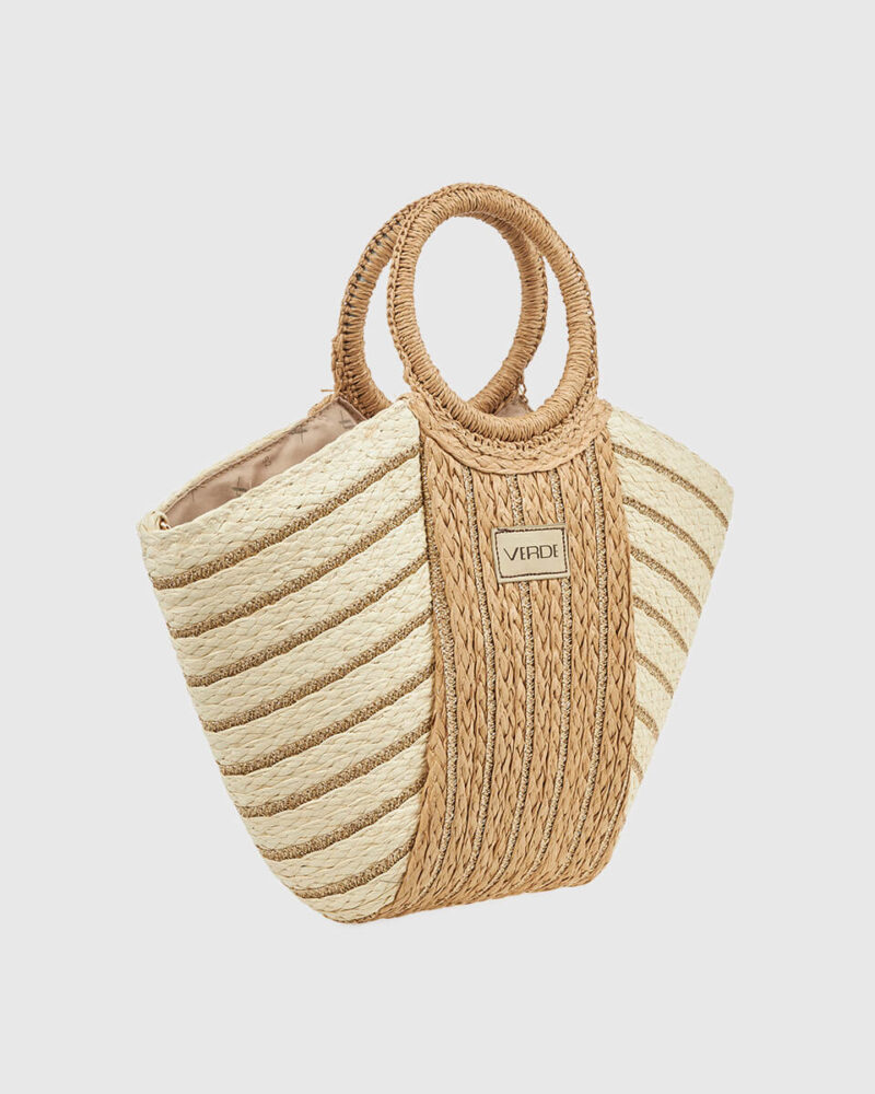 Τσάντα Χειρός Verde 48-0279-Beige - Image 3