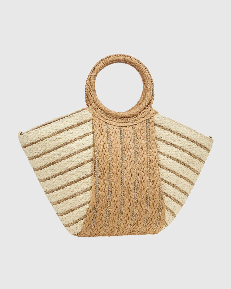 Τσάντα Χειρός Verde 48-0279-Beige - Image 4