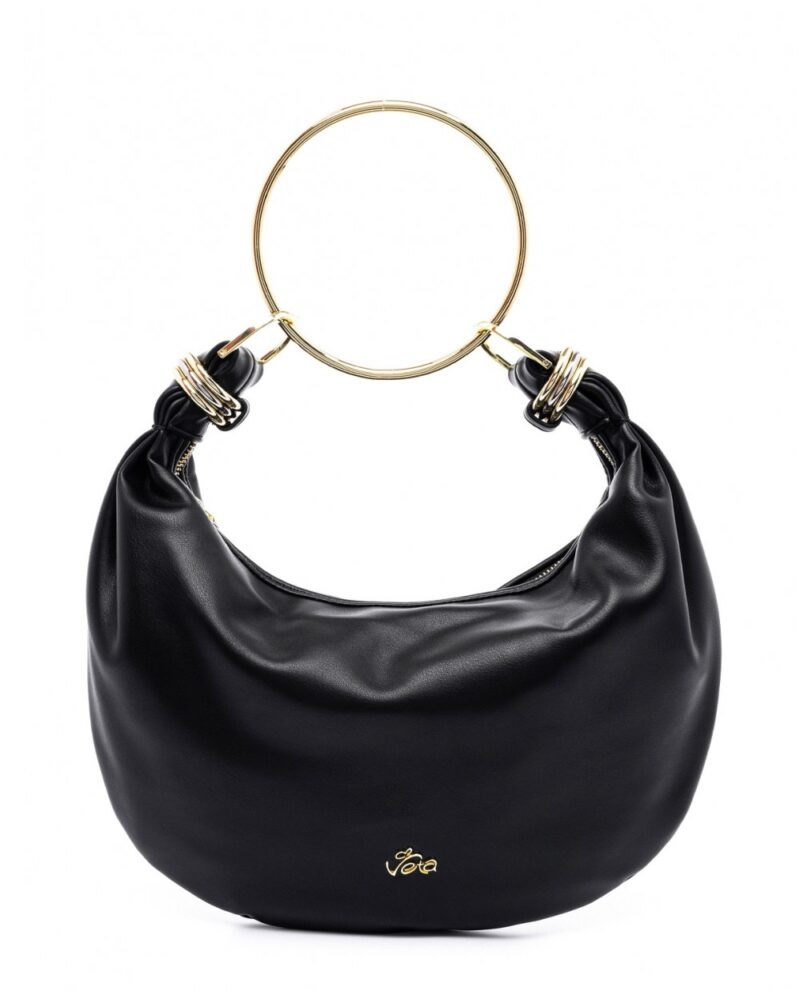 Τσάντα Χειρός Veta Lydia 6139-1-Black