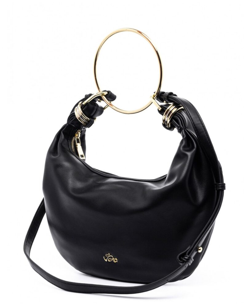 Τσάντα Χειρός Veta Lydia 6139-1-Black - Image 3