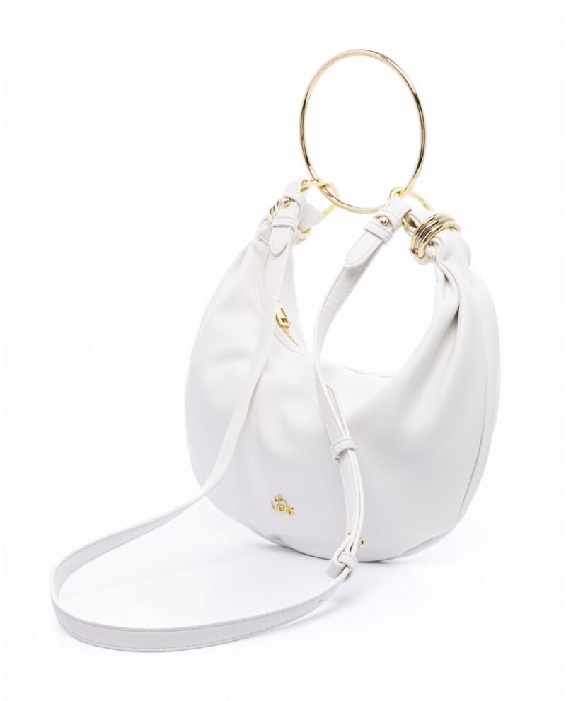 Τσάντα Χειρός Veta Lydia 6139-2-White - Image 3