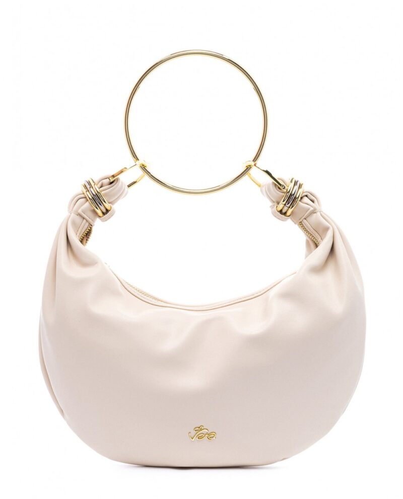 Τσάντα Χειρός Veta Lydia 6139-3-Ivory