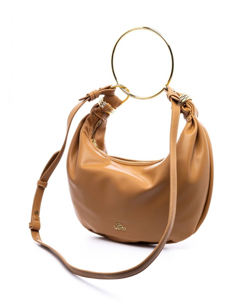 Τσάντα Χειρός Veta Lydia 6139-4-Camel - Image 3