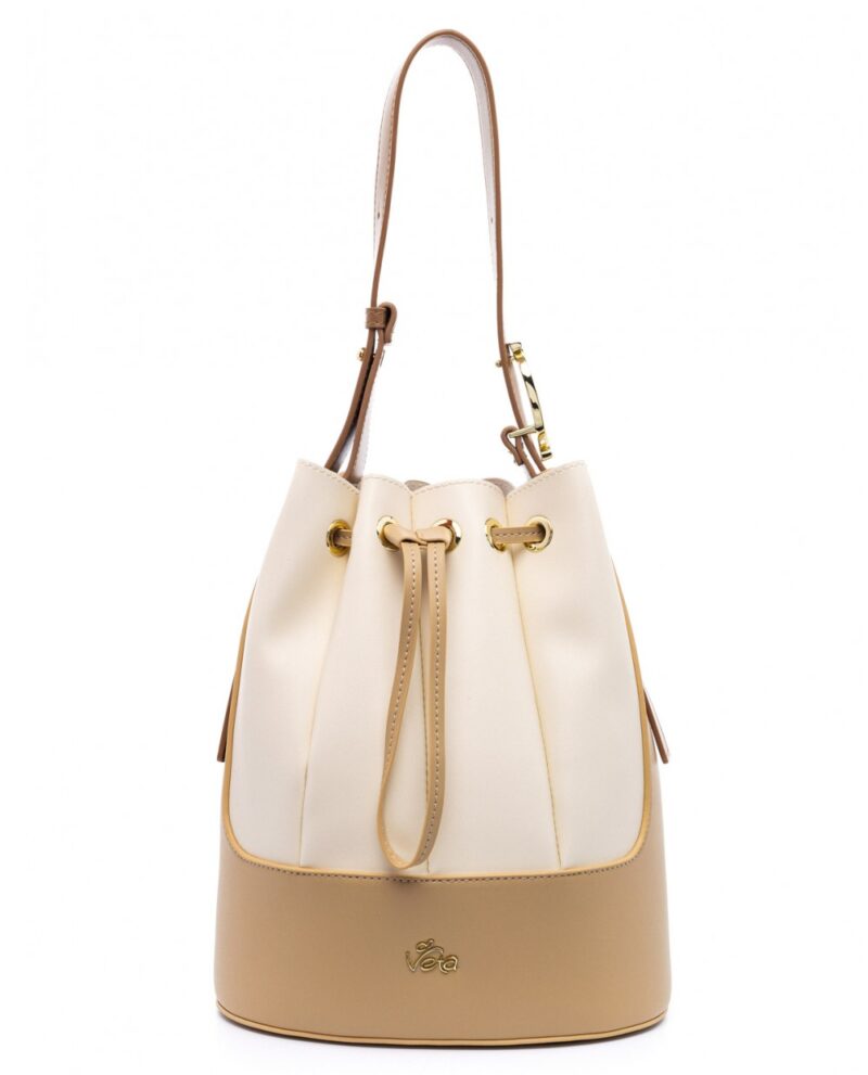 Τσάντα Ώμου Veta Reina 6143-34-Beige