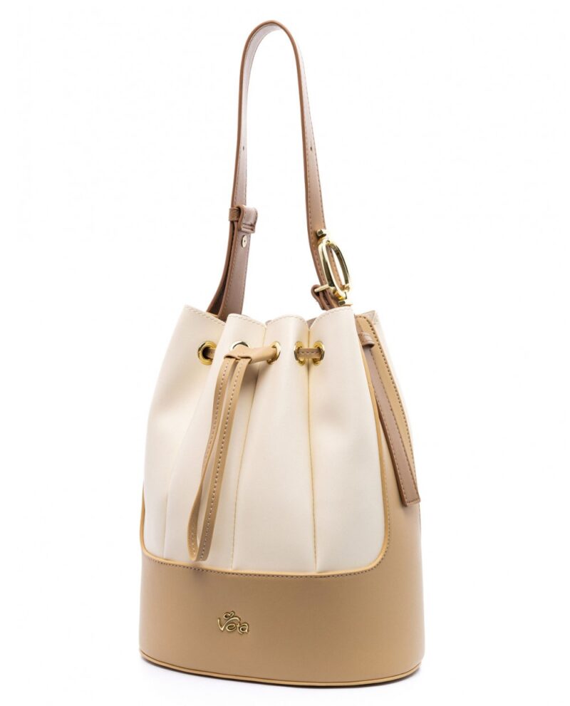 Τσάντα Ώμου Veta Reina 6143-34-Beige - Image 2