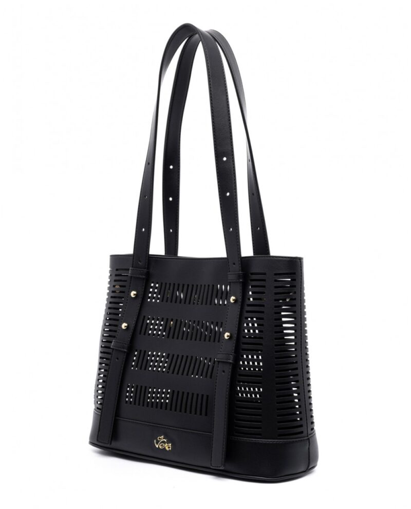 Τσάντα Ώμου Veta Trista 6161-1-Black - Image 3