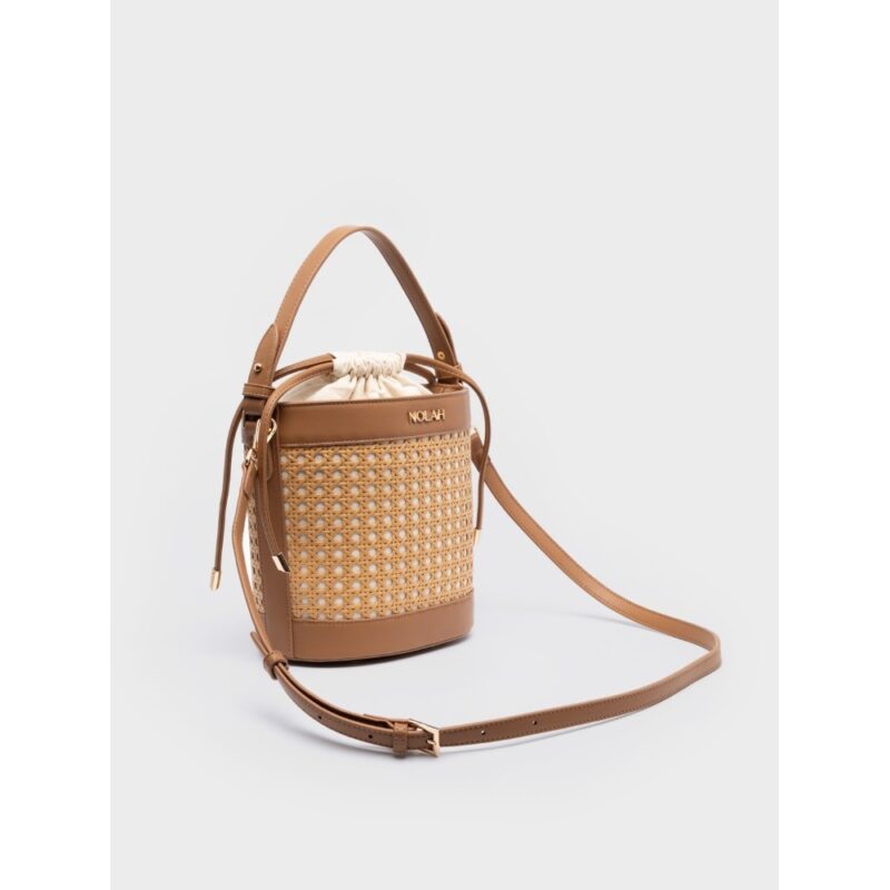Τσάντα Χειρός Nolah Cannes-Beige/Brown - Image 3