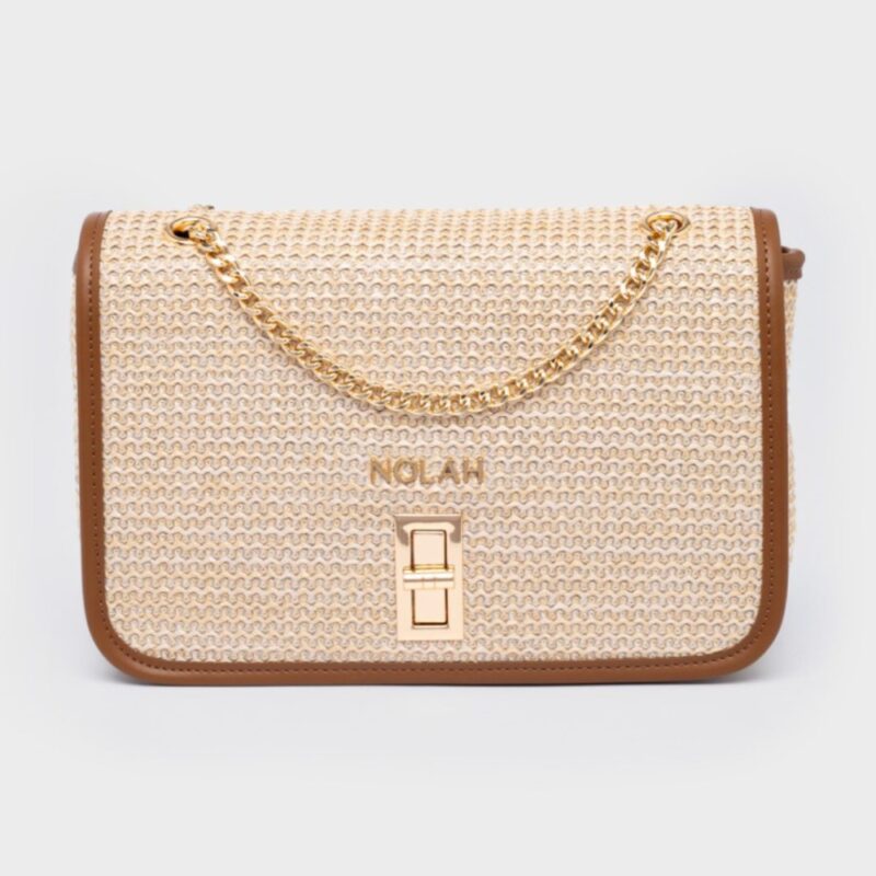 Τσάντα Ώμου Nolah Lille-Beige/Brown