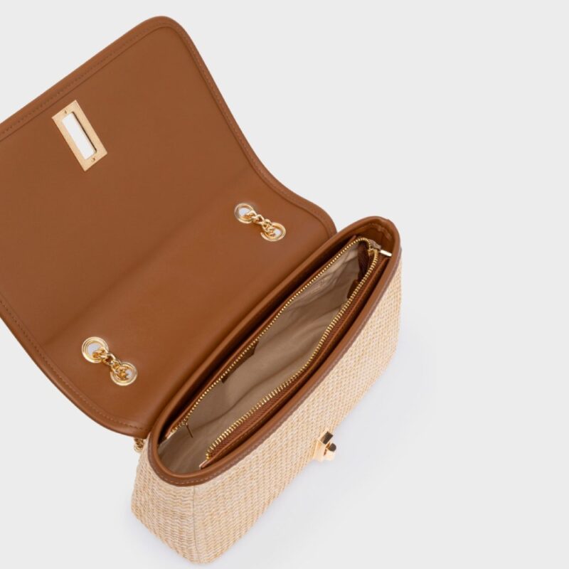Τσάντα Ώμου Nolah Lille-Beige/Brown - Image 2