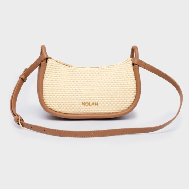 Τσάντα Χιαστί Nolah Lyon-Natural Brown