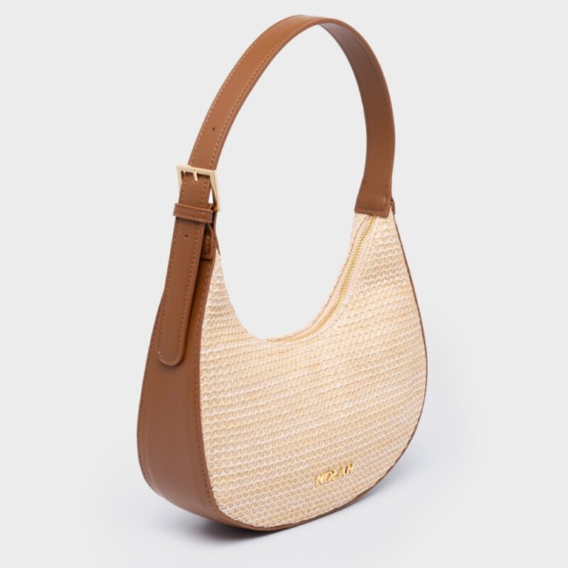 Τσάντα Ώμου Nolah Nantes-Beige/Brown - Image 2