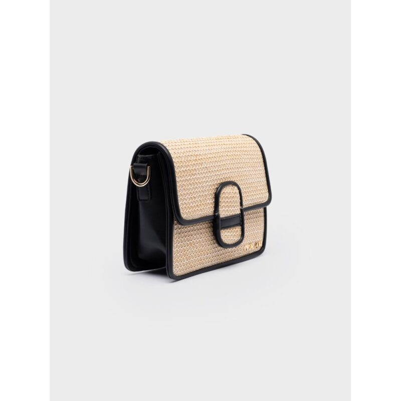 Τσάντα Χιαστί Nolah Nice-Beige/Black - Image 4
