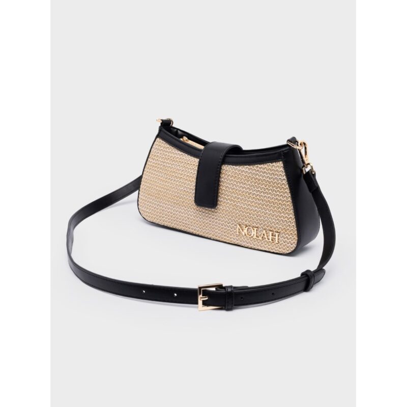 Τσάντα Ώμου Nolah Riviera-Beige/Black - Image 4